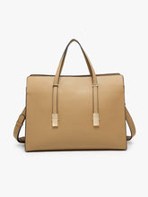 Load image into Gallery viewer, Sybil Convertible Tote Bag: Grey