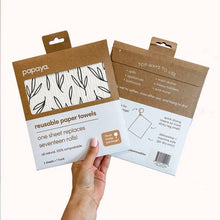 Load image into Gallery viewer, Papaya Reusable Paper Towels