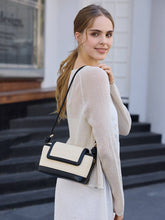 Load image into Gallery viewer, Oaklynn Straw Crossbody: Natural/Black