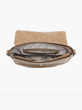 Load image into Gallery viewer, Foster Distressed Dual Zip Crossbody