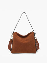 Load image into Gallery viewer, Michaela Slouchy Hobo w/ Guitar Strap
