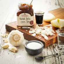 Load image into Gallery viewer, Roasted Garlic Onion Jam 13oz