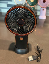 Load image into Gallery viewer, Rechargeable Handheld Fan