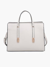 Load image into Gallery viewer, Sybil Convertible Tote Bag: Grey