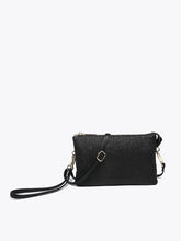 Load image into Gallery viewer, Riley Micro Straw 3 Compartment Crossbody/Wristlet