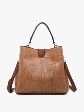 Load image into Gallery viewer, Tati Monogrammable Satchel w/ Shoulder Strap