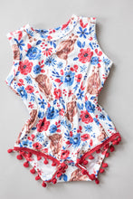 Load image into Gallery viewer, Fluffy Cows Pom Pom Romper