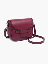 Load image into Gallery viewer, Mable Flapover Crossbody Bag: Olive