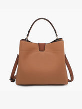 Load image into Gallery viewer, Tati Monogrammable Satchel w/ Shoulder Strap