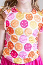 Load image into Gallery viewer, Don't Worry Be Hippy Ruffle Tee