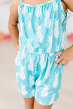 Load image into Gallery viewer, Pineapple Party Strappy Play Romper