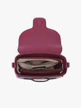 Load image into Gallery viewer, Mable Flapover Crossbody Bag: Olive