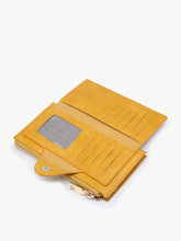Load image into Gallery viewer, Kyla RFID Wallet w/ Snap Closure