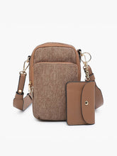 Load image into Gallery viewer, Parker Denim 3 Compartment Crossbody w/ Pouch