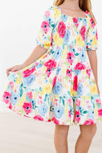 Load image into Gallery viewer, Rosie Smocked Ruffle Dress