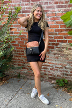 Load image into Gallery viewer, Tara Double Zip Crossbody Bag/Wristlet for Women