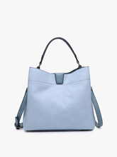 Load image into Gallery viewer, Tati Monogrammable Satchel w/ Shoulder Strap