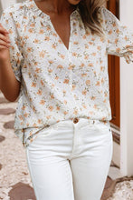 Load image into Gallery viewer, Floral Eyelet Embroidered Blouse