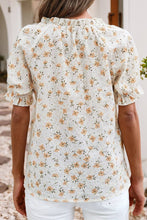 Load image into Gallery viewer, Floral Eyelet Embroidered Blouse
