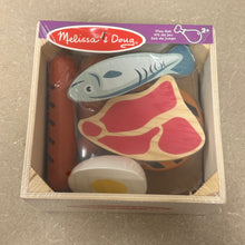 Load image into Gallery viewer, Melissa & Doug Wooden Food Set