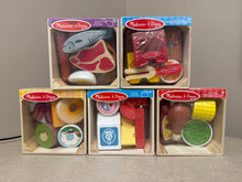 Load image into Gallery viewer, Melissa & Doug Wooden Food Set