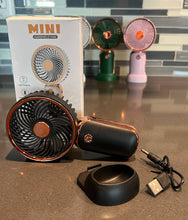 Load image into Gallery viewer, Rechargeable Handheld Fan
