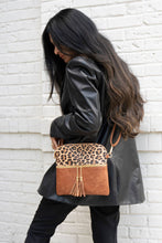 Load image into Gallery viewer, Tara Double Zip Crossbody Bag/Wristlet for Women