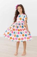 Load image into Gallery viewer, Retro Floral S/S Pocket Dress