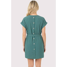 Load image into Gallery viewer, Staccato Button Back Dress