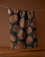 Load image into Gallery viewer, Pumpkin Noir Tea Towel