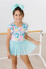 Load image into Gallery viewer, Floral Garden S/S Twirl Leotard