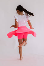 Load image into Gallery viewer, Girls Hot Pink Twirl Skort