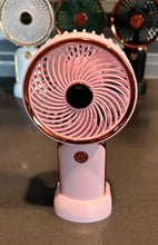 Load image into Gallery viewer, Rechargeable Handheld Fan