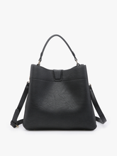 Load image into Gallery viewer, Tati Monogrammable Satchel w/ Shoulder Strap