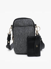 Load image into Gallery viewer, Parker Denim 3 Compartment Crossbody w/ Pouch