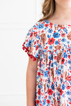 Load image into Gallery viewer, Fluffy Cows Pom Pom Dress