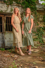 Load image into Gallery viewer, Carley Olive Suede Wedge