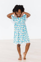 Load image into Gallery viewer, Daisy Dreamland Pom Pom Dress