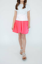 Load image into Gallery viewer, Girls Hot Pink Twirl Skort
