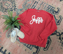 Load image into Gallery viewer, Fairbury Jeffs Embroidered Chenille Sweatshirt