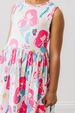 Load image into Gallery viewer, Mermaid Kisses Tank Twirl Dress