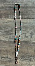 Load image into Gallery viewer, Teach Colorful Beaded Lanyard with Breakaway Clasp