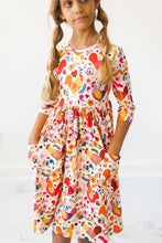 Load image into Gallery viewer, Happy Hen 3/4 Sleeve Pocket Dress