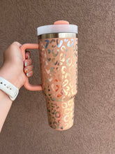 Load image into Gallery viewer, 40oz Cheetah Tumbler