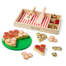 Load image into Gallery viewer, Melissa & Doug Wooden Pizza Set