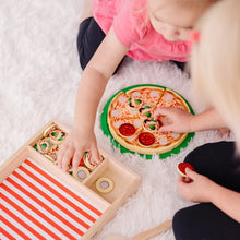 Load image into Gallery viewer, Melissa & Doug Wooden Pizza Set
