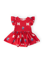 Load image into Gallery viewer, Husker Flutter Bodysuit