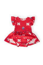 Load image into Gallery viewer, Husker Flutter Bodysuit