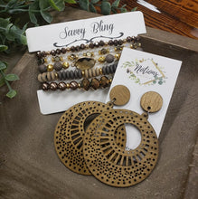 Load image into Gallery viewer, Toasted Brown Bracelet Stack