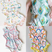 Load image into Gallery viewer, Infant Pom Pom Romper